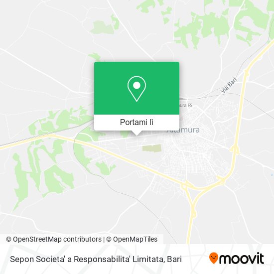 Mappa Sepon Societa' a Responsabilita' Limitata