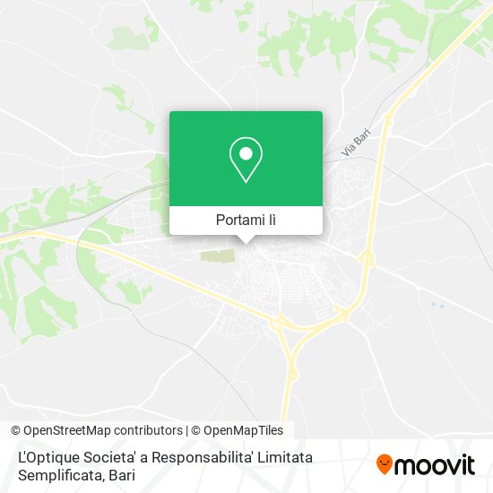 Mappa L'Optique Societa' a Responsabilita' Limitata Semplificata