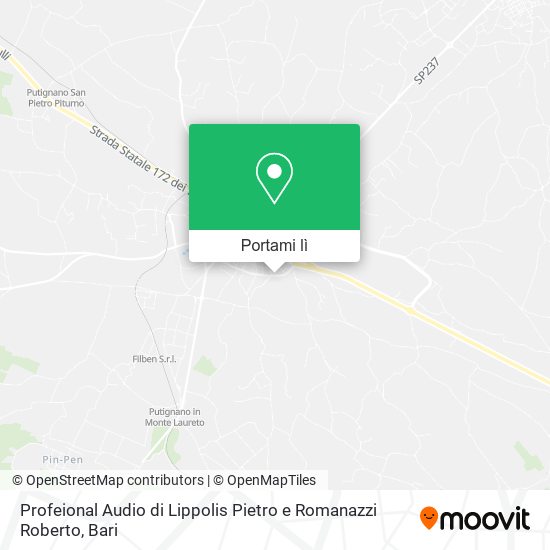 Mappa Profeional Audio di Lippolis Pietro e Romanazzi Roberto