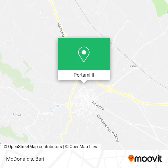 Mappa McDonald's