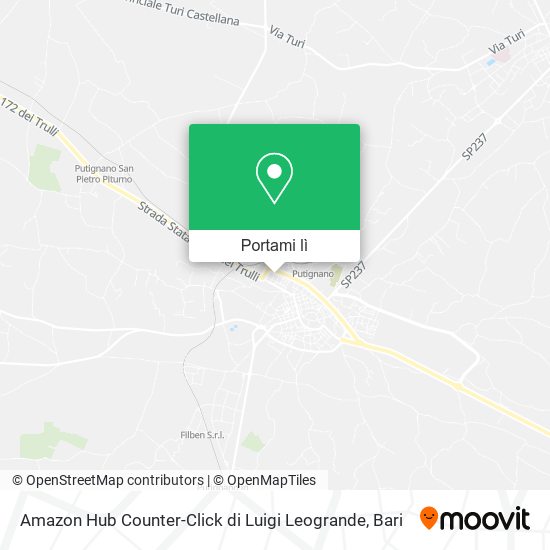 Mappa Amazon Hub Counter-Click di Luigi Leogrande