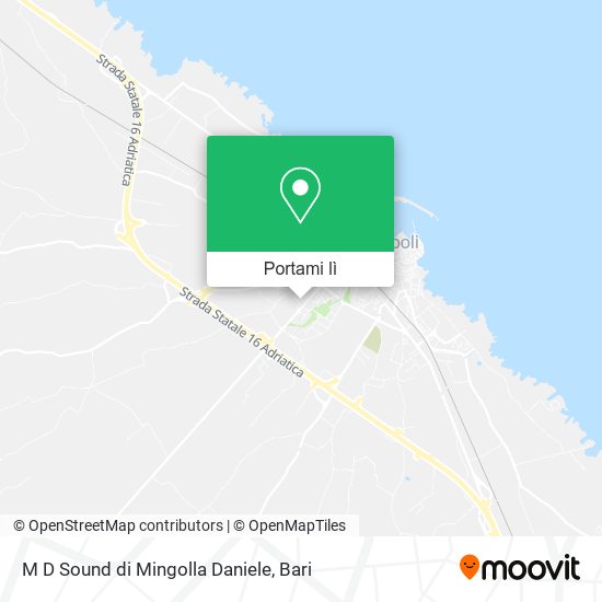 Mappa M D Sound di Mingolla Daniele