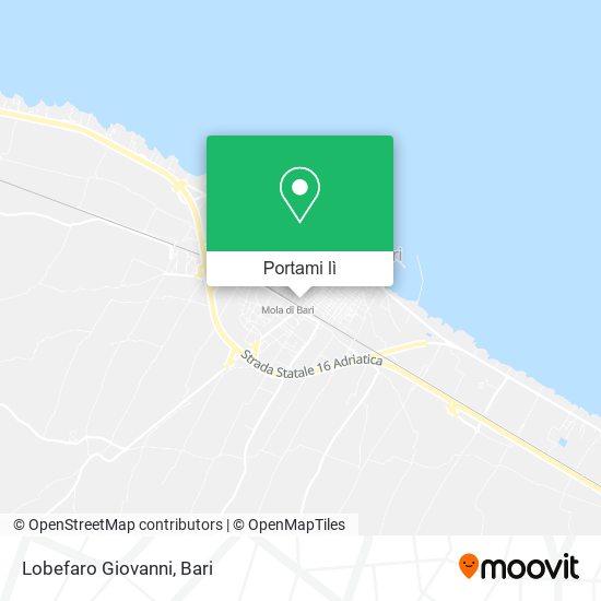 Mappa Lobefaro Giovanni