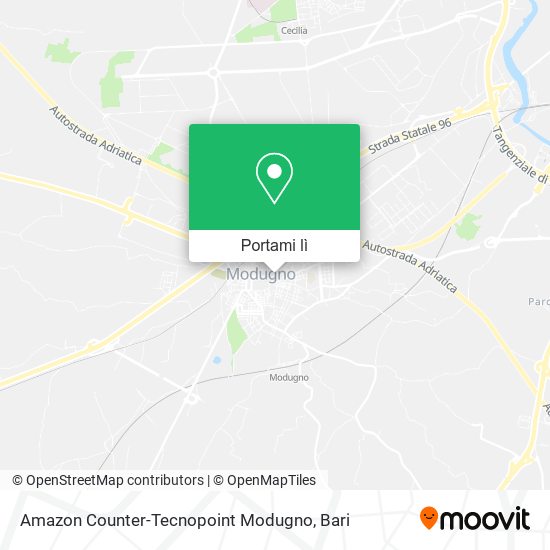 Mappa Amazon Counter-Tecnopoint Modugno