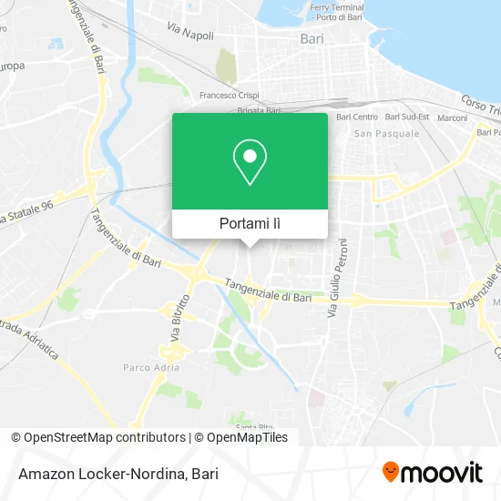 Mappa Amazon Locker-Nordina