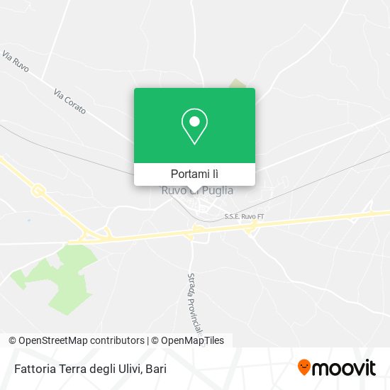 Mappa Fattoria Terra degli Ulivi