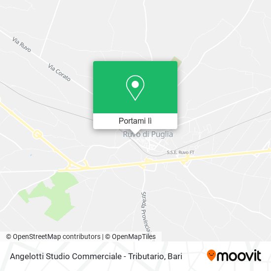 Mappa Angelotti Studio Commerciale - Tributario