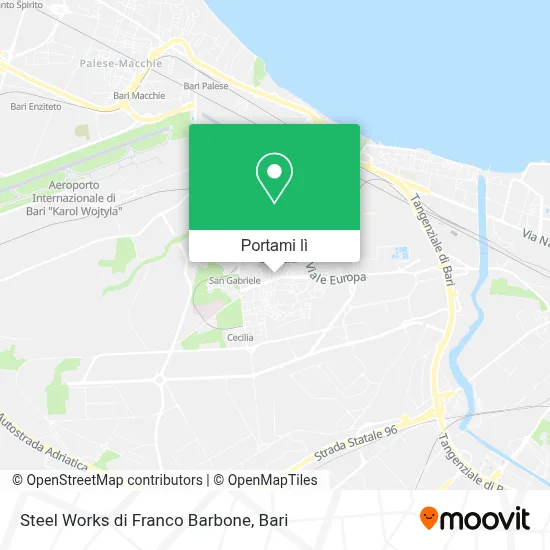 Mappa Steel Works di Franco Barbone