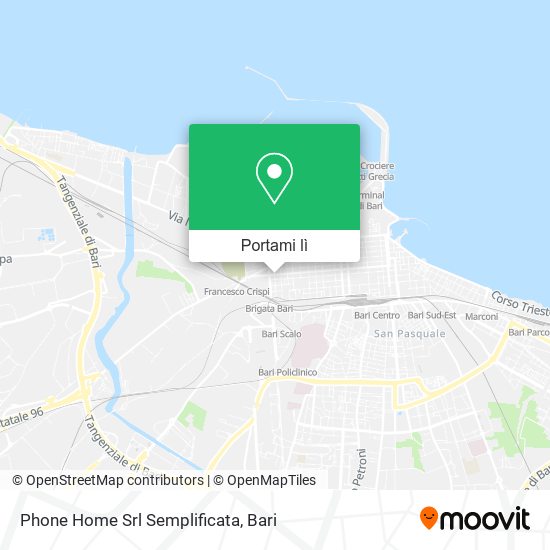 Mappa Phone Home Srl Semplificata