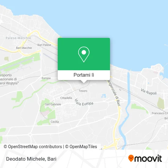 Mappa Deodato Michele