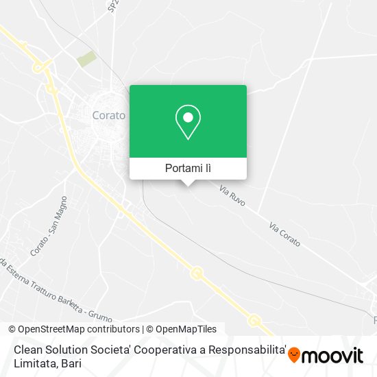 Mappa Clean Solution Societa' Cooperativa a Responsabilita' Limitata