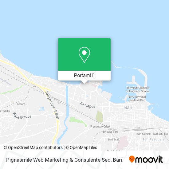 Mappa Pignasmile Web Marketing & Consulente Seo