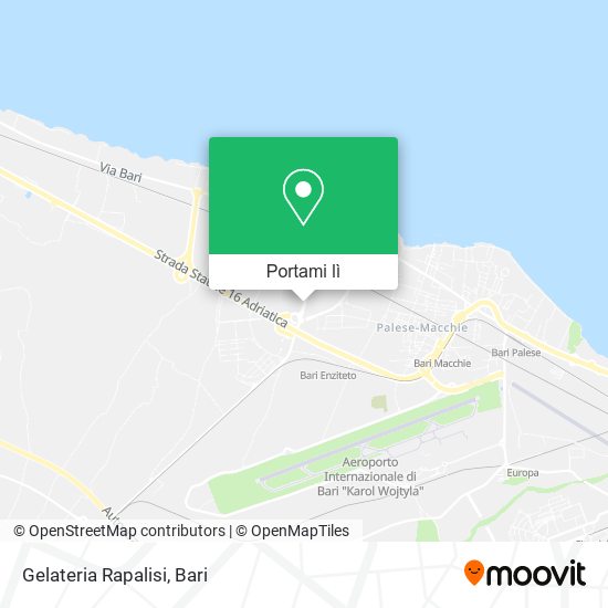 Mappa Gelateria Rapalisi