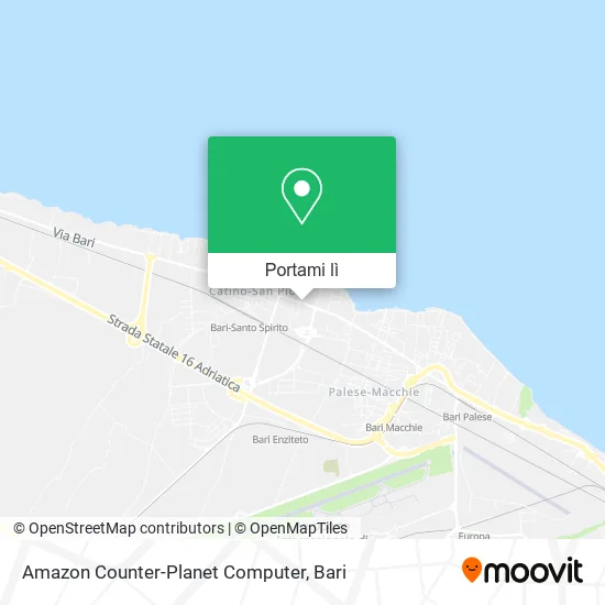 Mappa Amazon Counter-Planet Computer