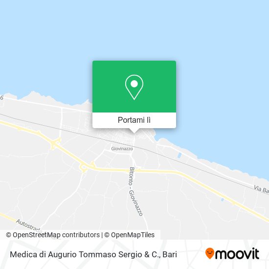 Mappa Medica di Augurio Tommaso Sergio & C.