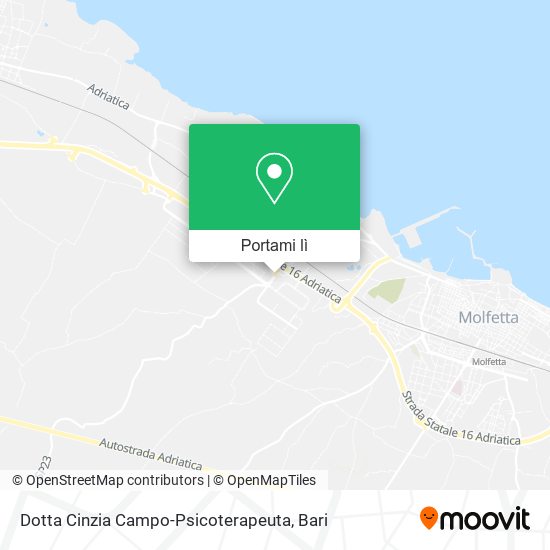 Mappa Dotta Cinzia Campo-Psicoterapeuta