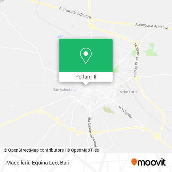 Mappa Macelleria Equina Leo