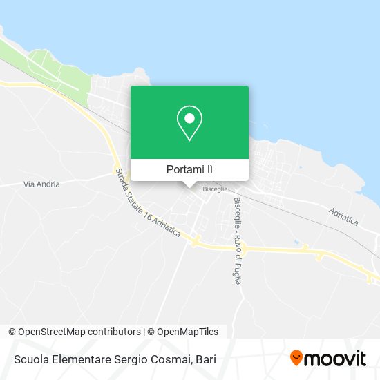 Mappa Scuola Elementare Sergio Cosmai