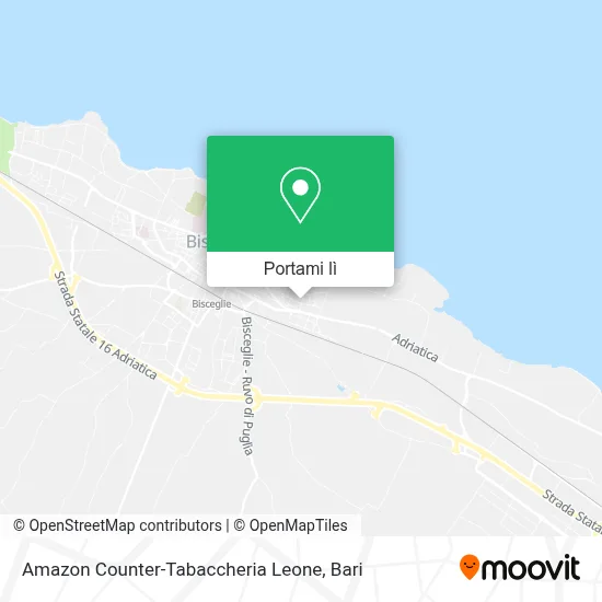 Mappa Amazon Counter-Tabaccheria Leone