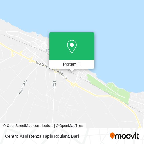 Mappa Centro Assistenza Tapis Roulant