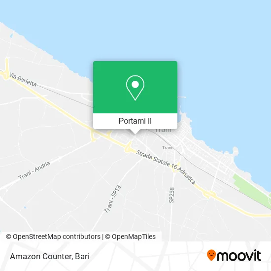 Mappa Amazon Counter