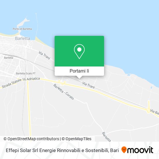 Mappa Effepi Solar Srl Energie Rinnovabili e Sostenibili