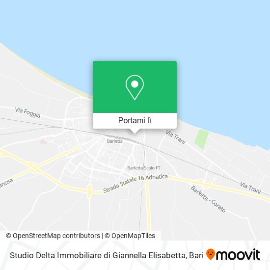 Mappa Studio Delta Immobiliare di Giannella Elisabetta
