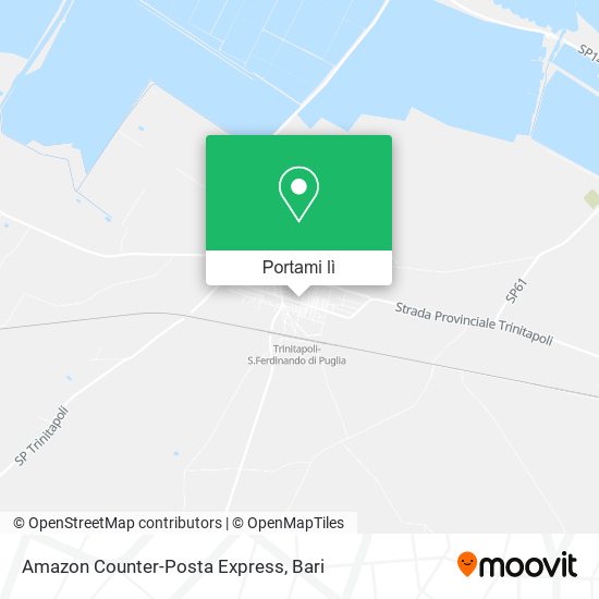 Mappa Amazon Counter-Posta Express