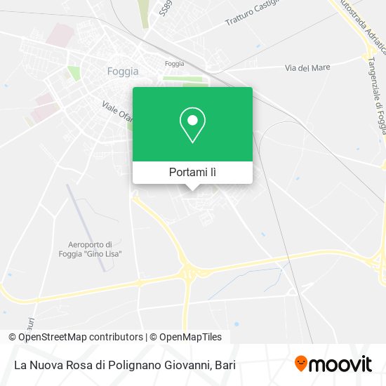 Mappa La Nuova Rosa di Polignano Giovanni