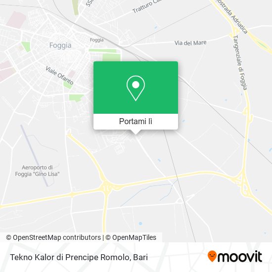 Mappa Tekno Kalor di Prencipe Romolo