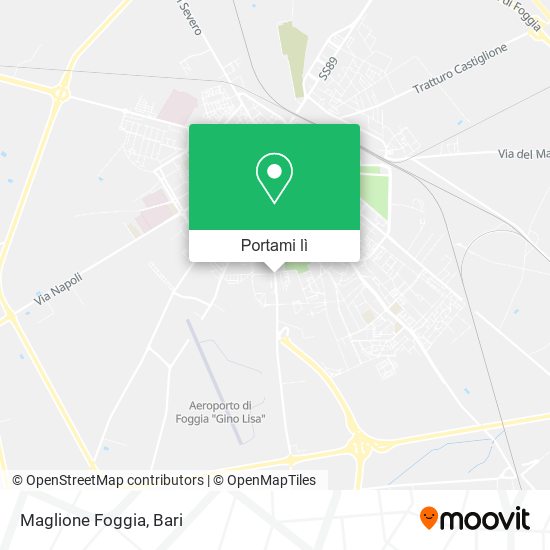 Mappa Maglione Foggia