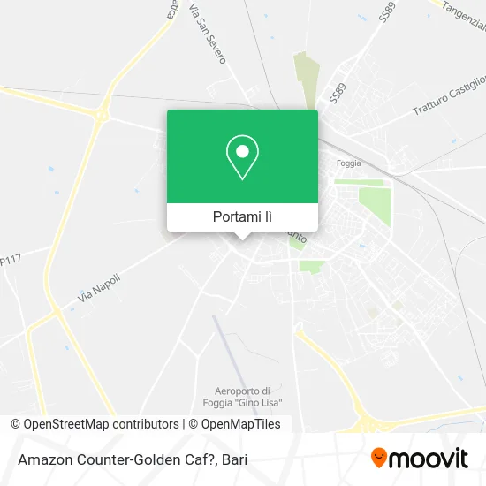 Mappa Amazon Counter-Golden Caf?