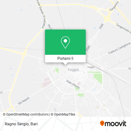 Mappa Ragno Sergio