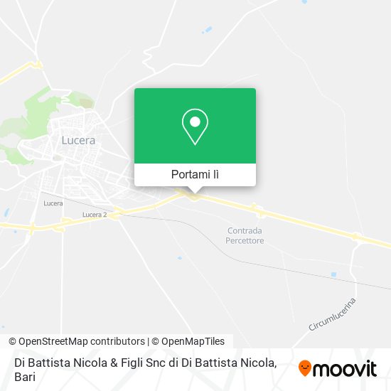Mappa Di Battista Nicola & Figli Snc di Di Battista Nicola