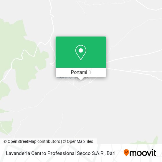 Mappa Lavanderia Centro Professional Secco S.A.R.