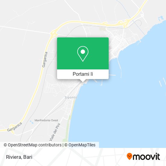 Mappa Riviera