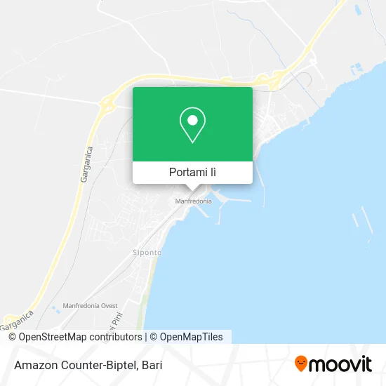 Mappa Amazon Counter-Biptel