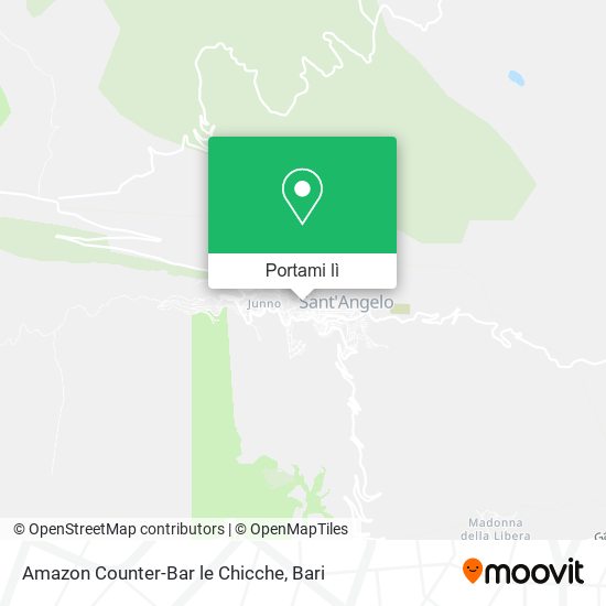 Mappa Amazon Counter-Bar le Chicche