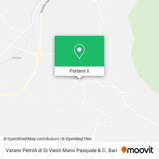 Mappa Varano Petroli di Di Viesti Mario Pasquale & C.