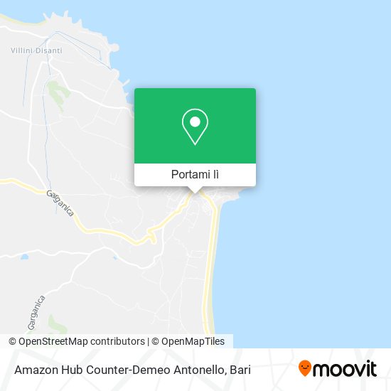 Mappa Amazon Hub Counter-Demeo Antonello