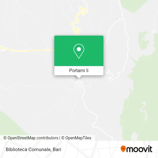 Mappa Biblioteca Comunale