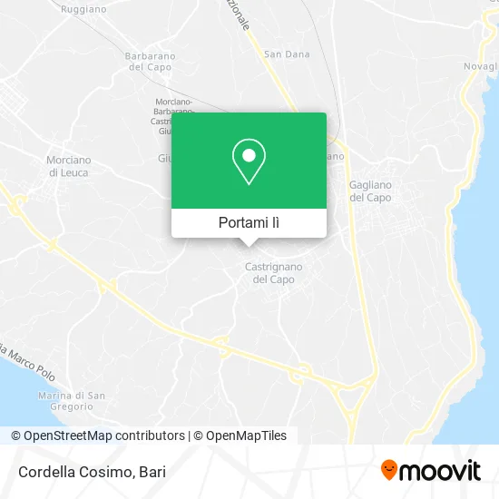 Mappa Cordella Cosimo