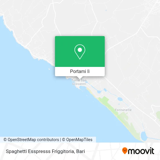 Mappa Spaghetti Esspresss Friggitoria