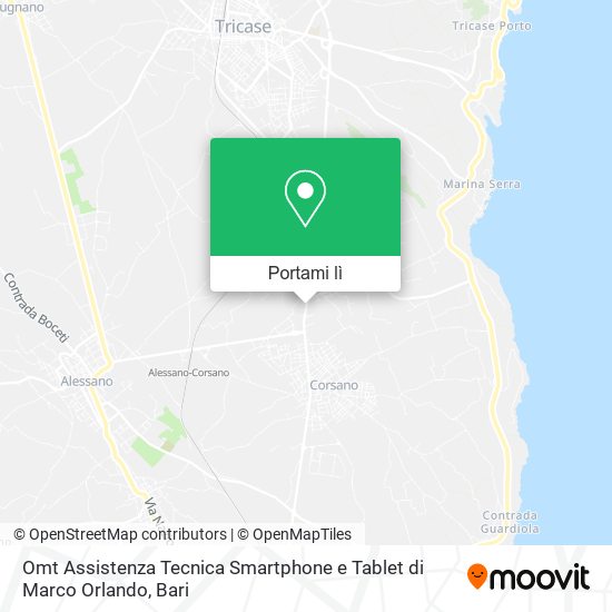 Mappa Omt Assistenza Tecnica Smartphone e Tablet di Marco Orlando