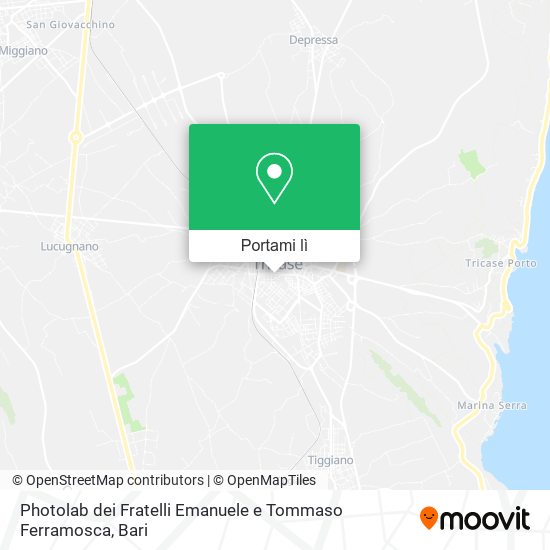 Mappa Photolab dei Fratelli Emanuele e Tommaso Ferramosca