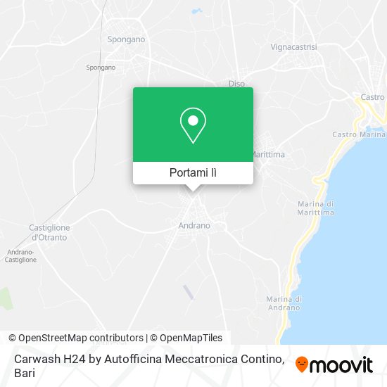 Mappa Carwash H24 by Autofficina Meccatronica Contino