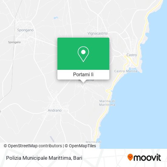 Mappa Polizia Municipale Marittima