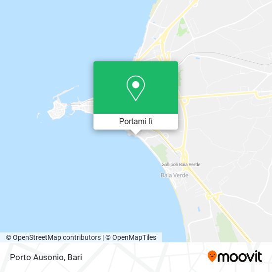 Mappa Porto Ausonio