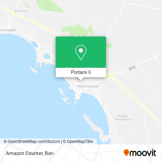 Mappa Amazon Counter