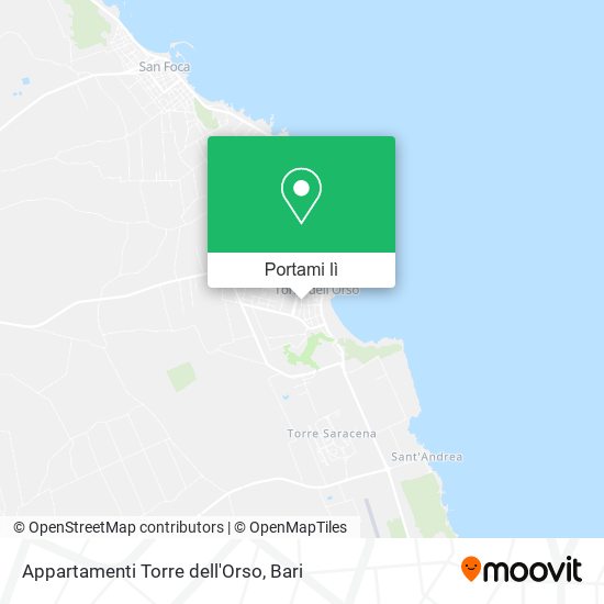 Mappa Appartamenti Torre dell'Orso